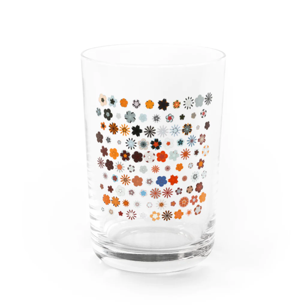 pianocurve Designのジェネラティブフラワーキャンディーズ No.8 Water Glass :front