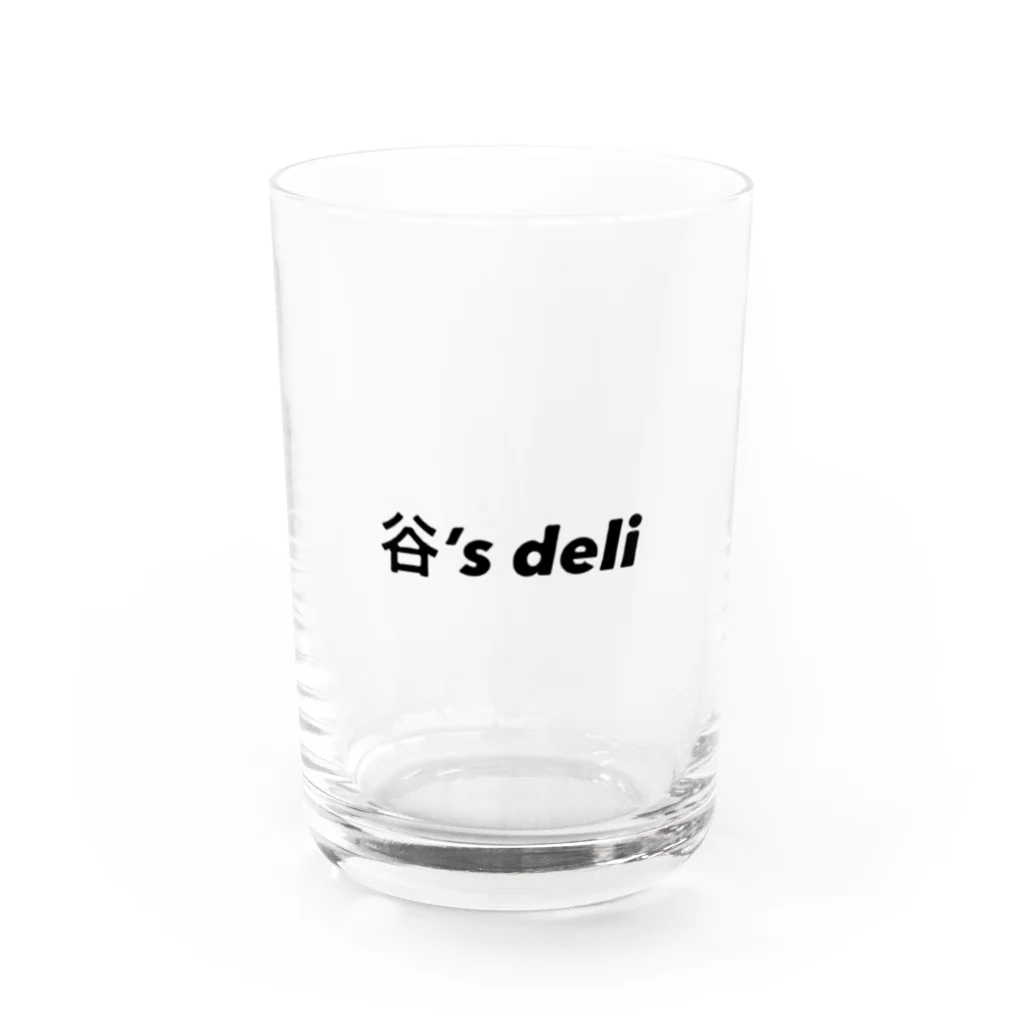 55_jumpの谷’s deli (シンプル) Water Glass :front