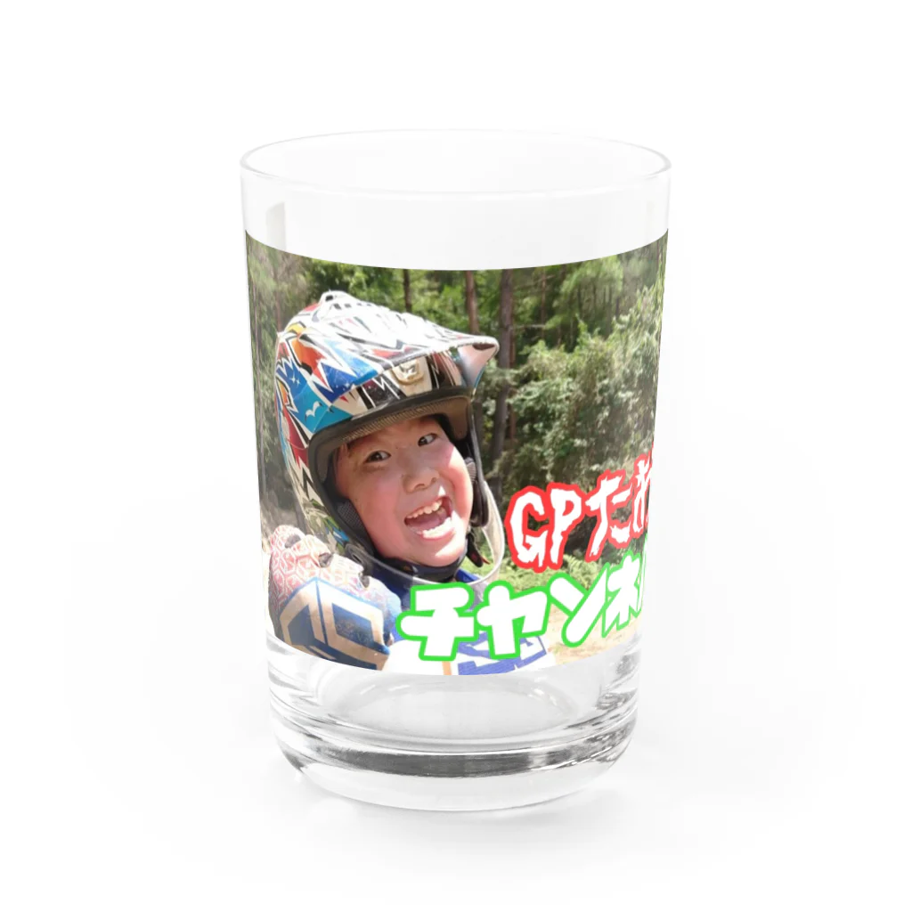 ジローTVのGPたおチャンネルくん2 Water Glass :front