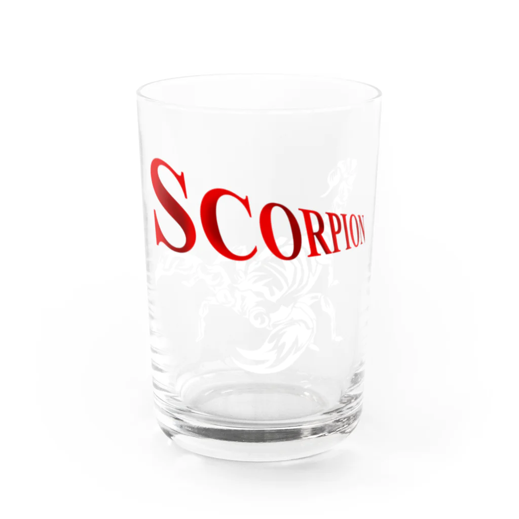 ラルゴのSCORPION(白) Water Glass :front