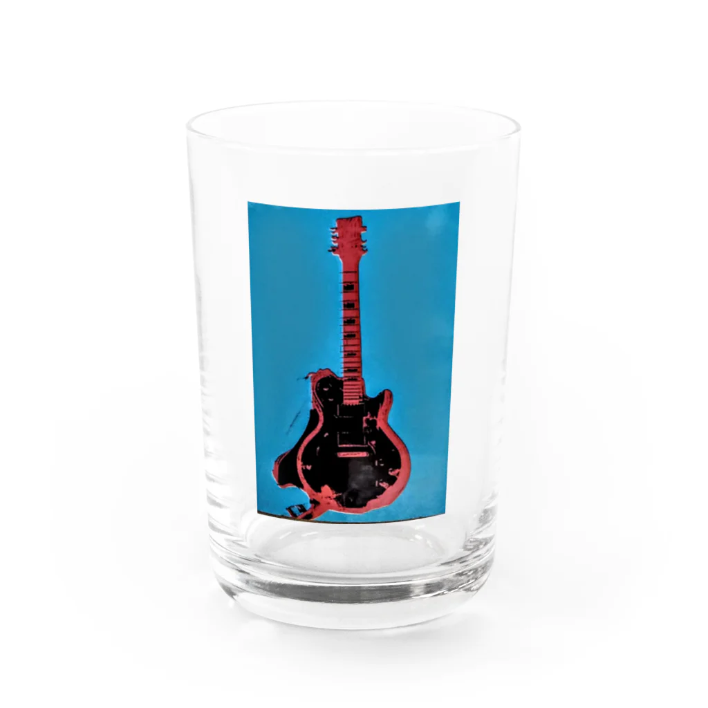 Rock★Star Guitar School 公式Goodsのアンディ・ギター・ウォーホール Water Glass :front