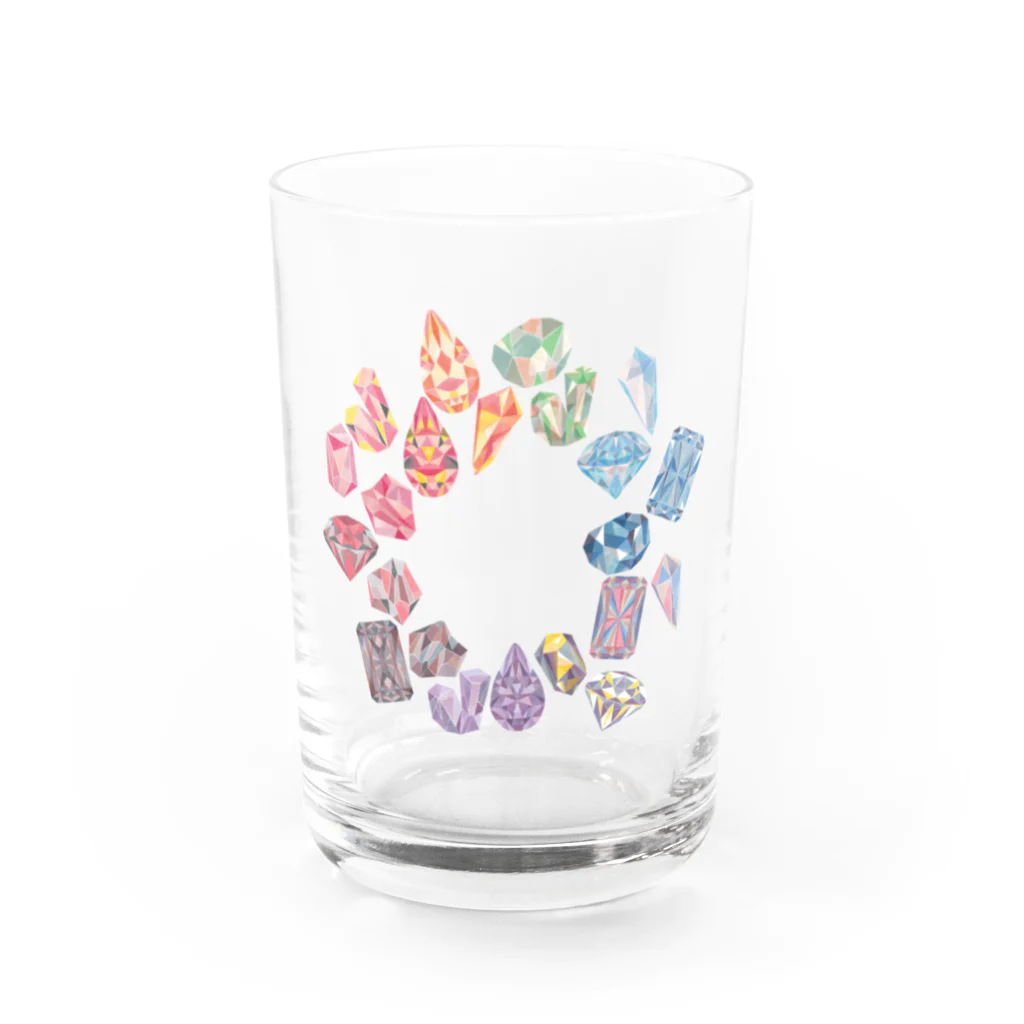 えんの宝石 Water Glass :front