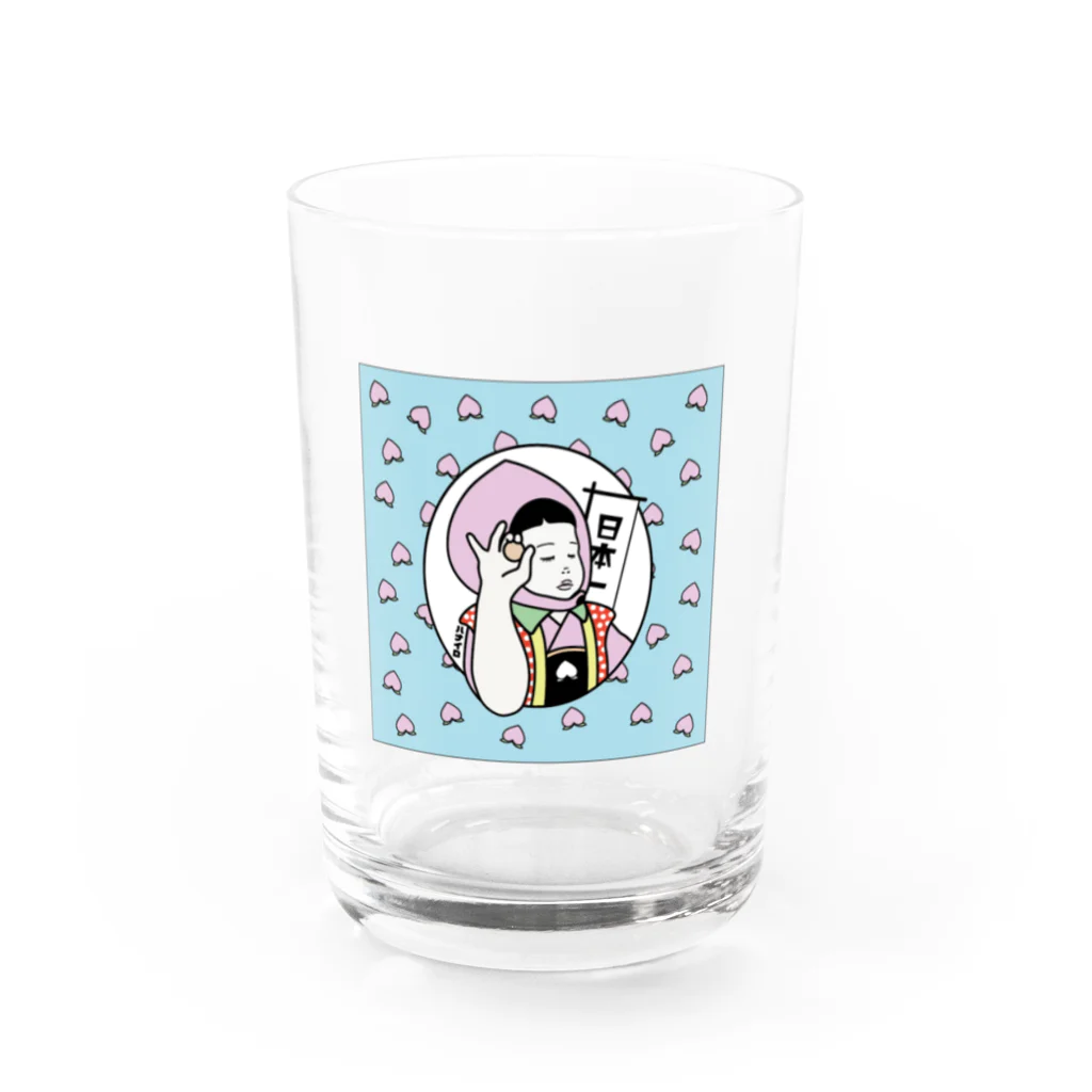 ハナイロの桃尻娘御一行 Water Glass :front