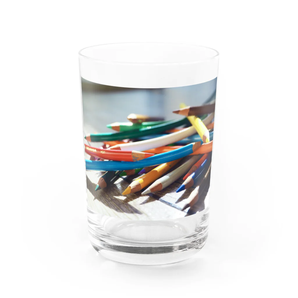 aoiroの色鉛筆 Water Glass :front