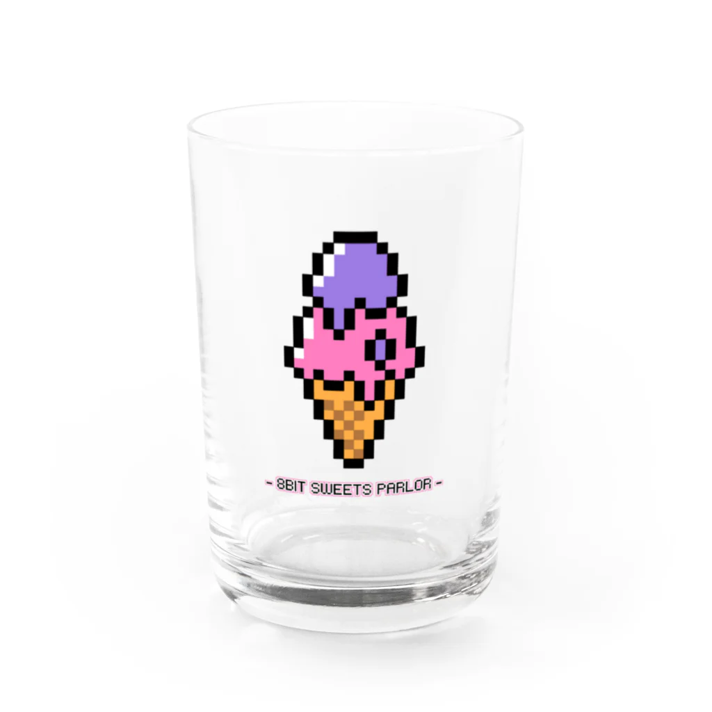 COSMICmagicalsの8bit♡アイスクリーム PK×PR Water Glass :front