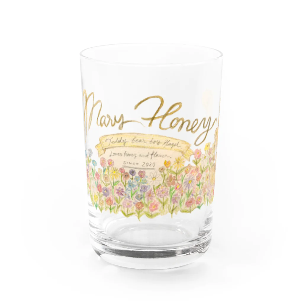 はなえみひまり ❁ maryhoney ❁のくまのヘーゼル Water Glass :front