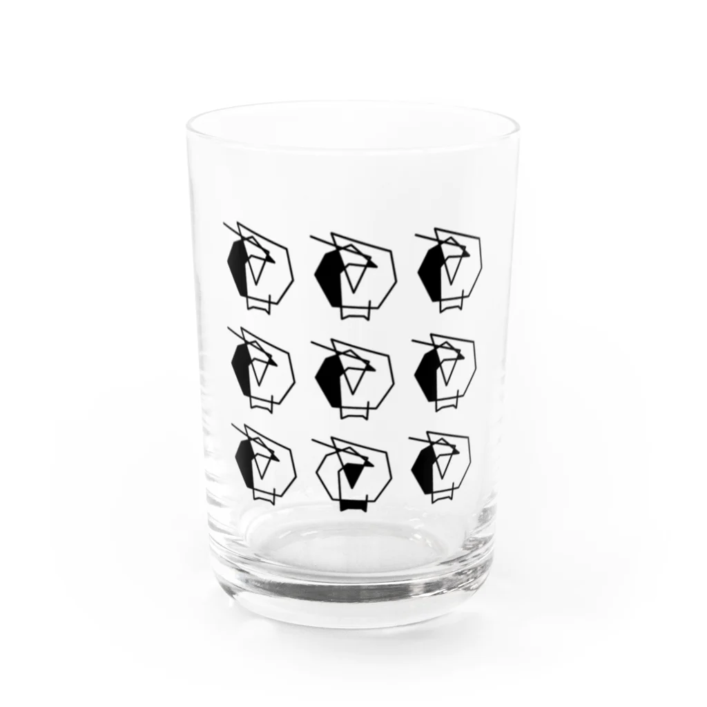 いわしぐものあとりえのひつじのうたたね Water Glass :front