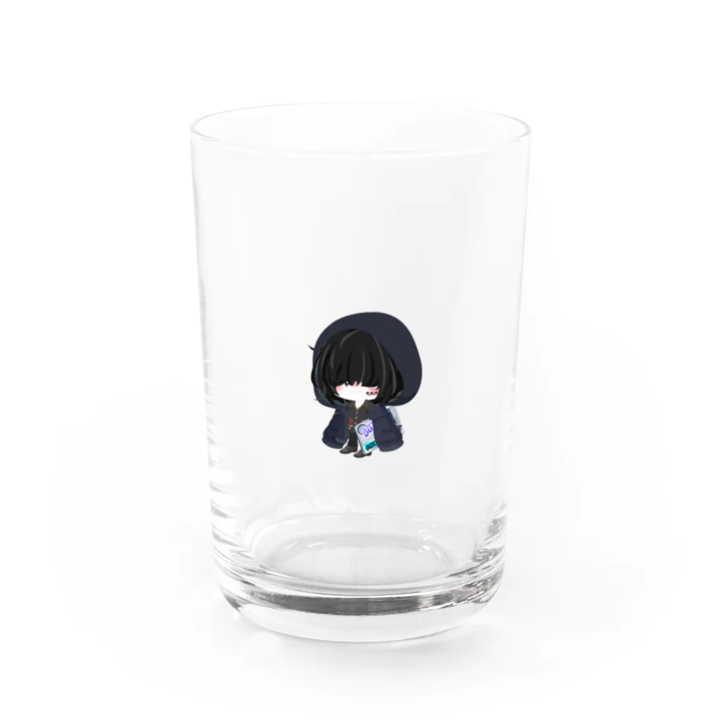 あいちゃ？の根暗くん1 Water Glass :front