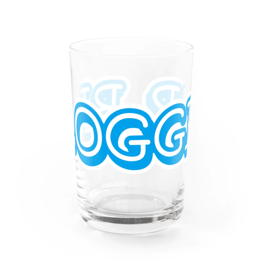 きくのらくがきのBLOGGER きく Water Glass :front