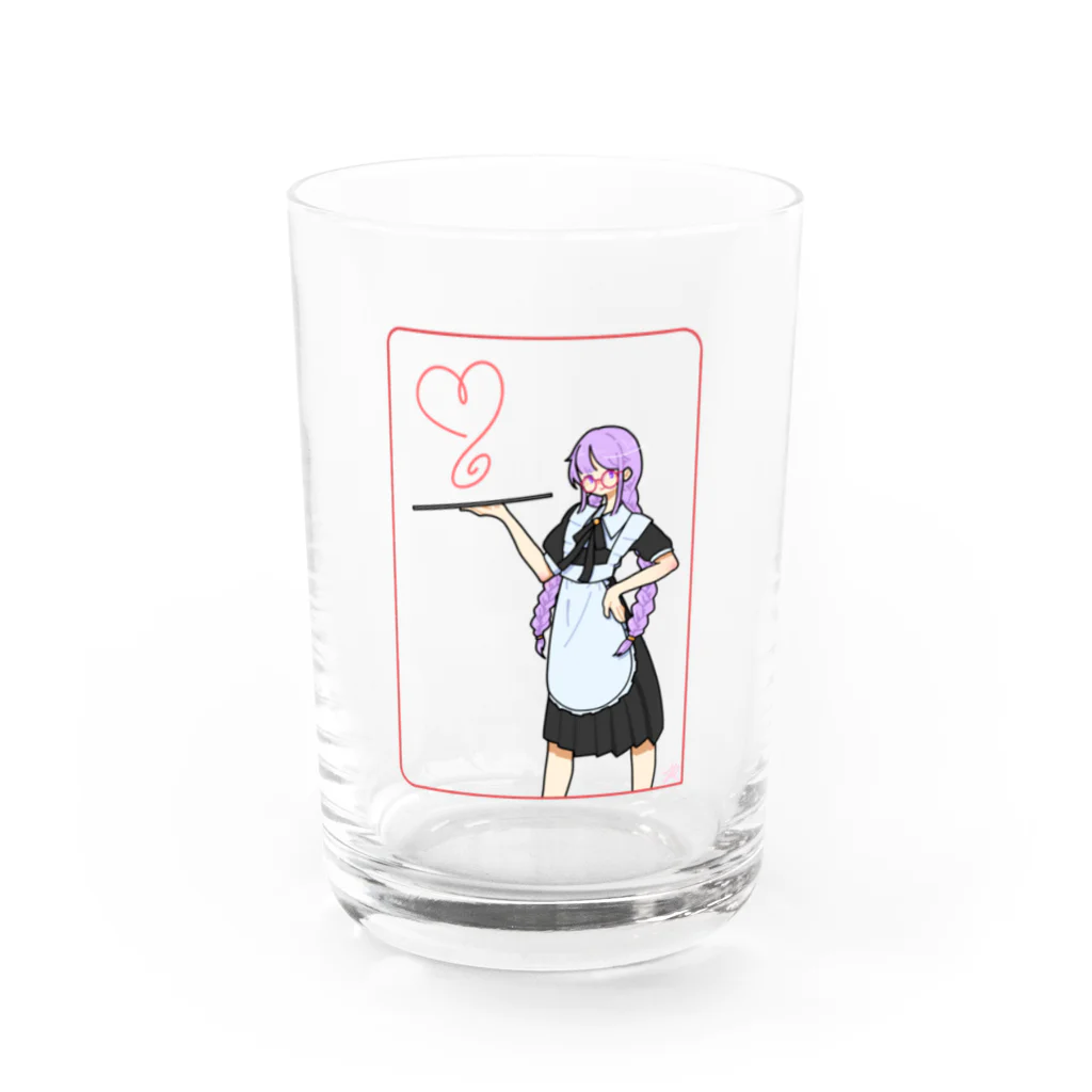 すいうのめがねのメイドさん Water Glass :front