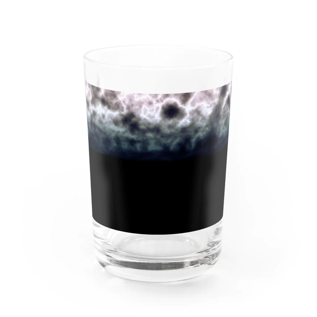 九月（くがつ）の雷鳴 Water Glass :front