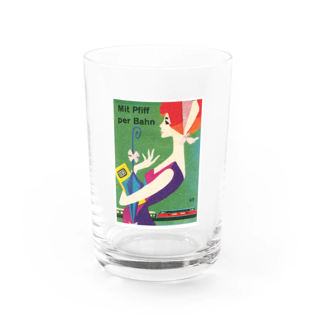 YS VINTAGE WORKSのドイツ国鉄 DB レディー２　日傘 Water Glass :front