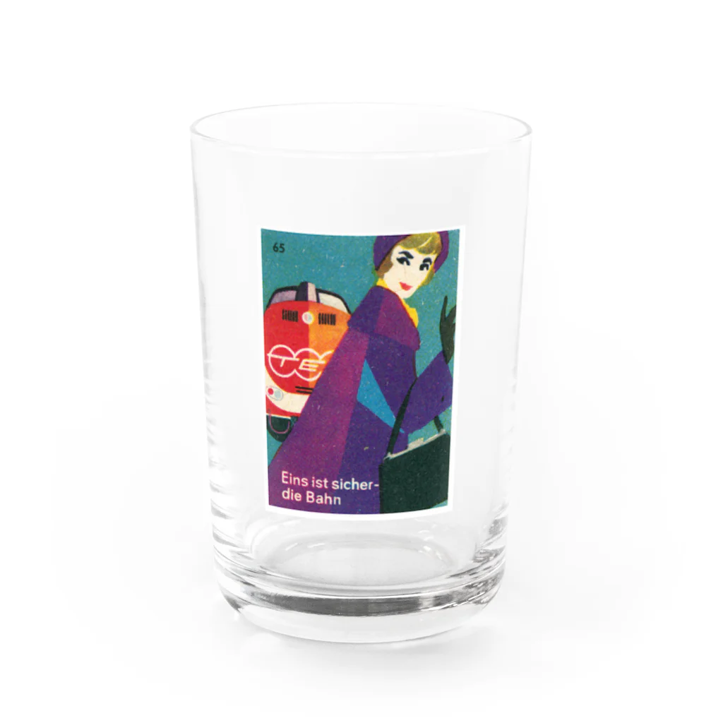 YS VINTAGE WORKSのドイツ国鉄 DB レディー３　ストール Water Glass :front