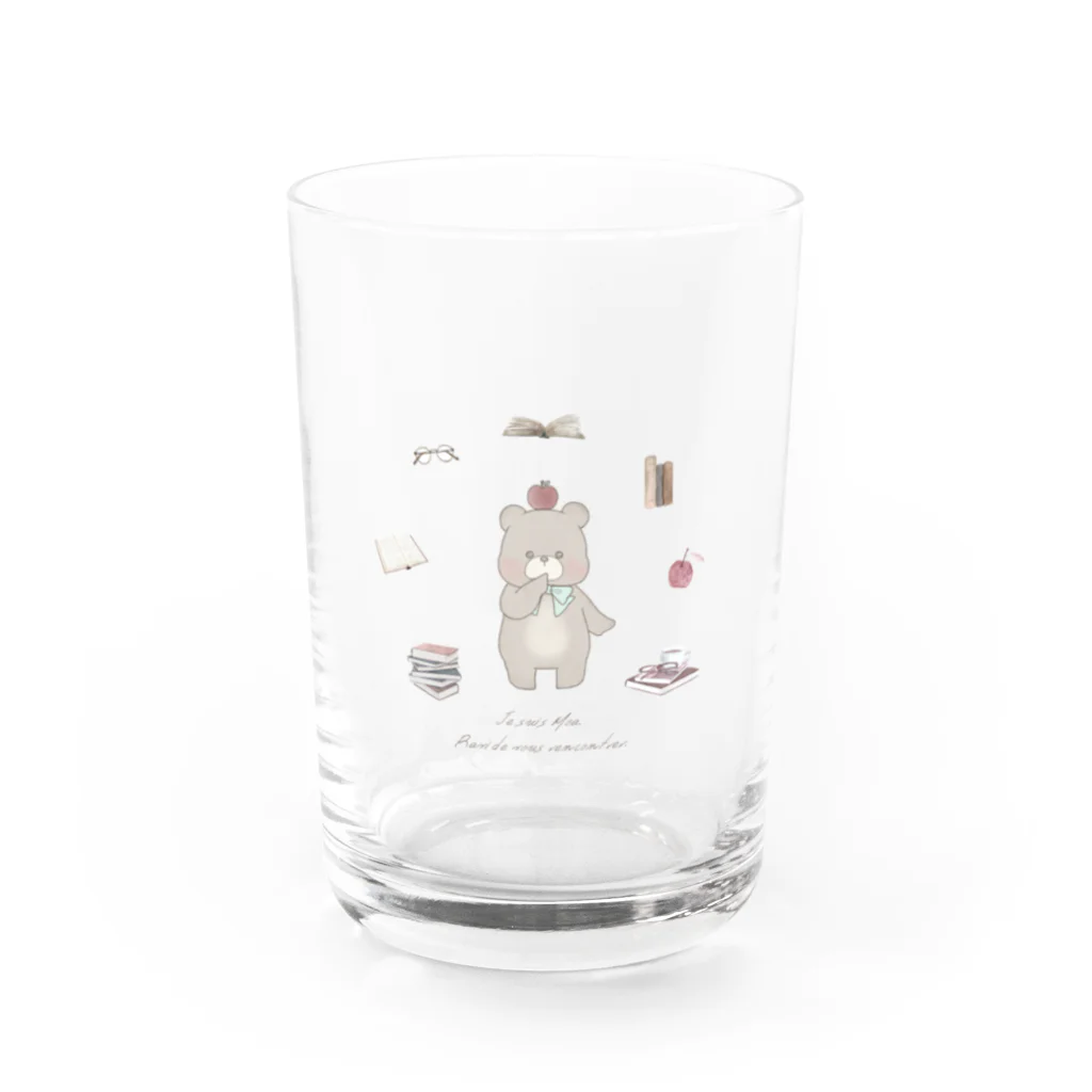 mimi et moi／ミミ エ モアのMoa's favorites グラス前面