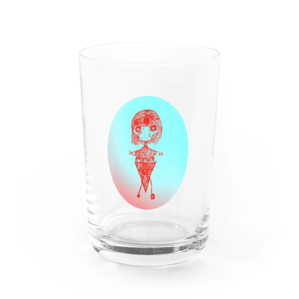 Ryuichi Matsuokaの堕天使ちゃん。涙ベイビーグラス♡ Water Glass :front