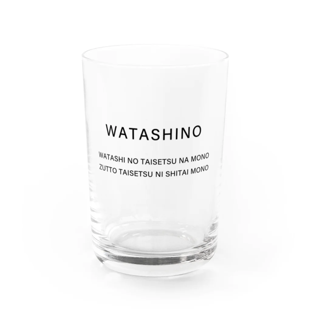 CONCEPT+CのWATASHINO Water Glass :front