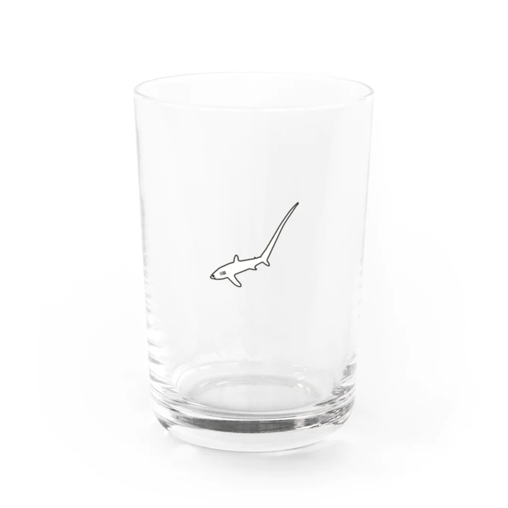 aqのニタリ Water Glass :front