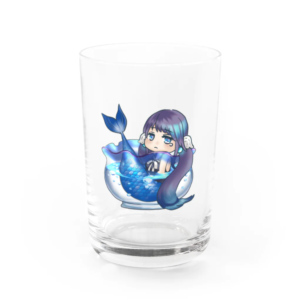 Para Tiの人魚姫と金魚鉢 Water Glass :front