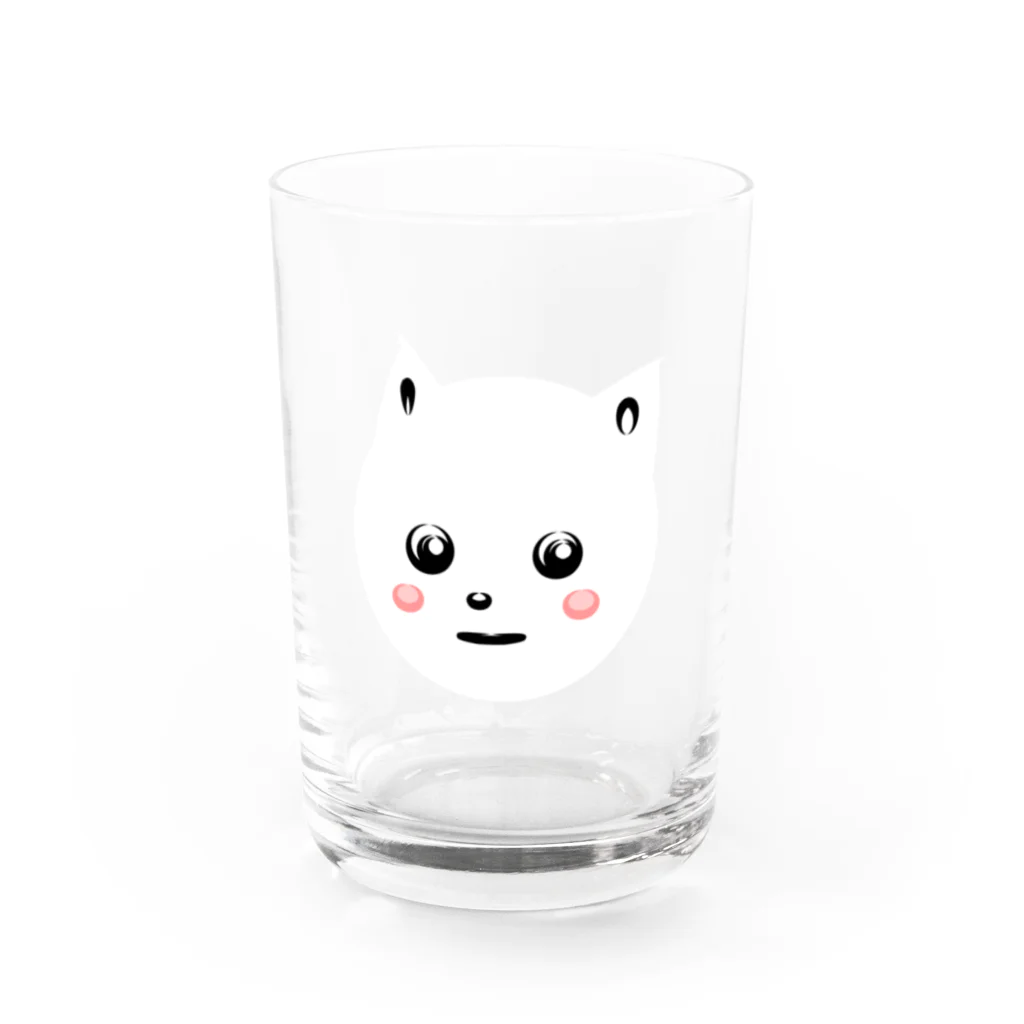 にゃーころのなーころ Water Glass :front