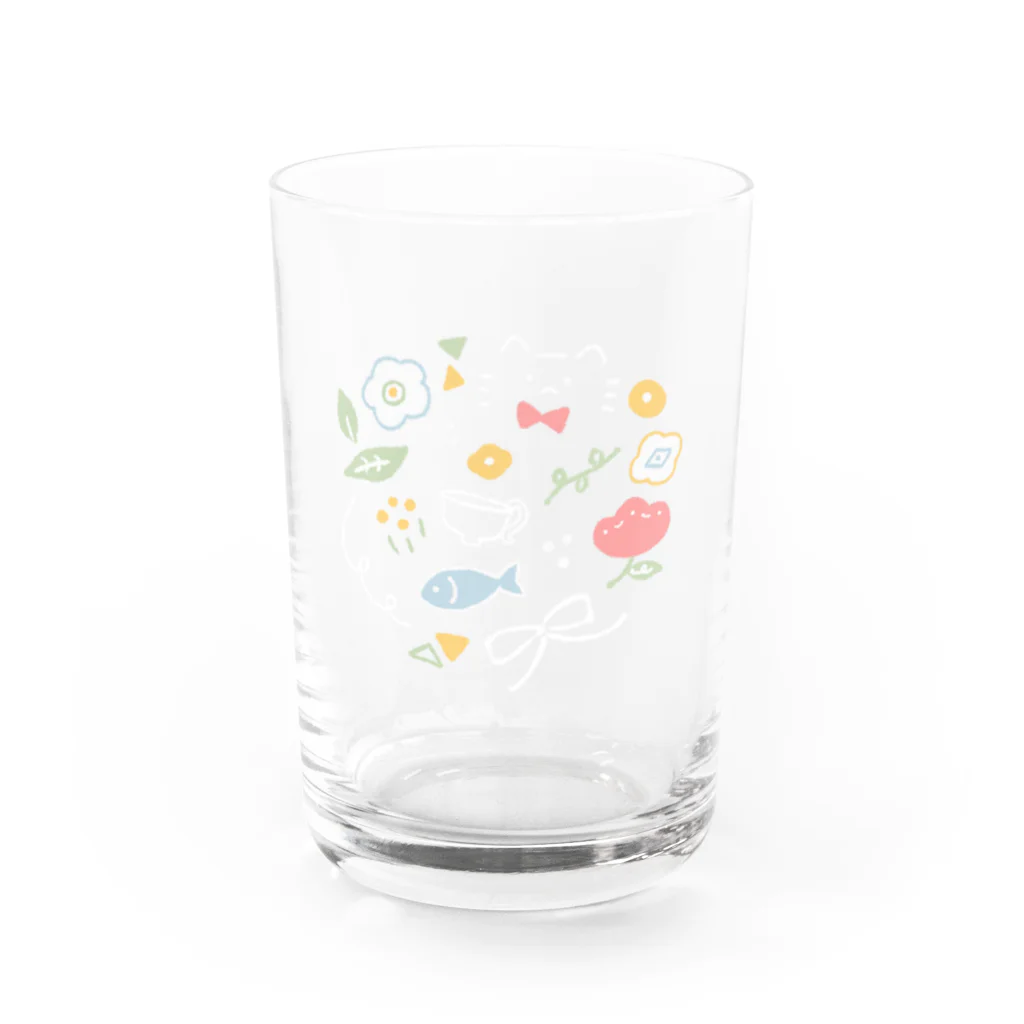 まつりかのおきにいり Water Glass :front