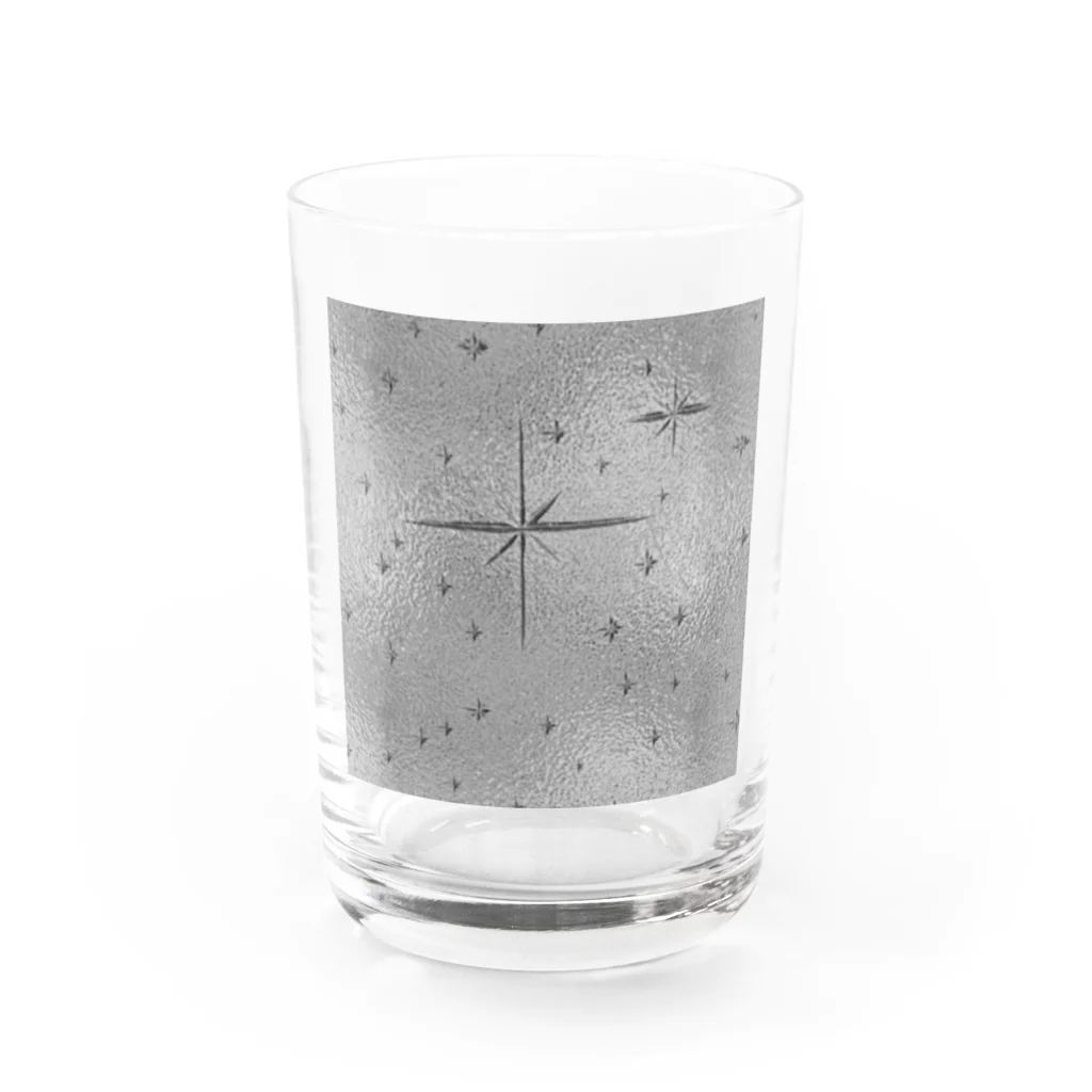 Twinkle★Thanksの昭和ガラス戸封印 Water Glass :front