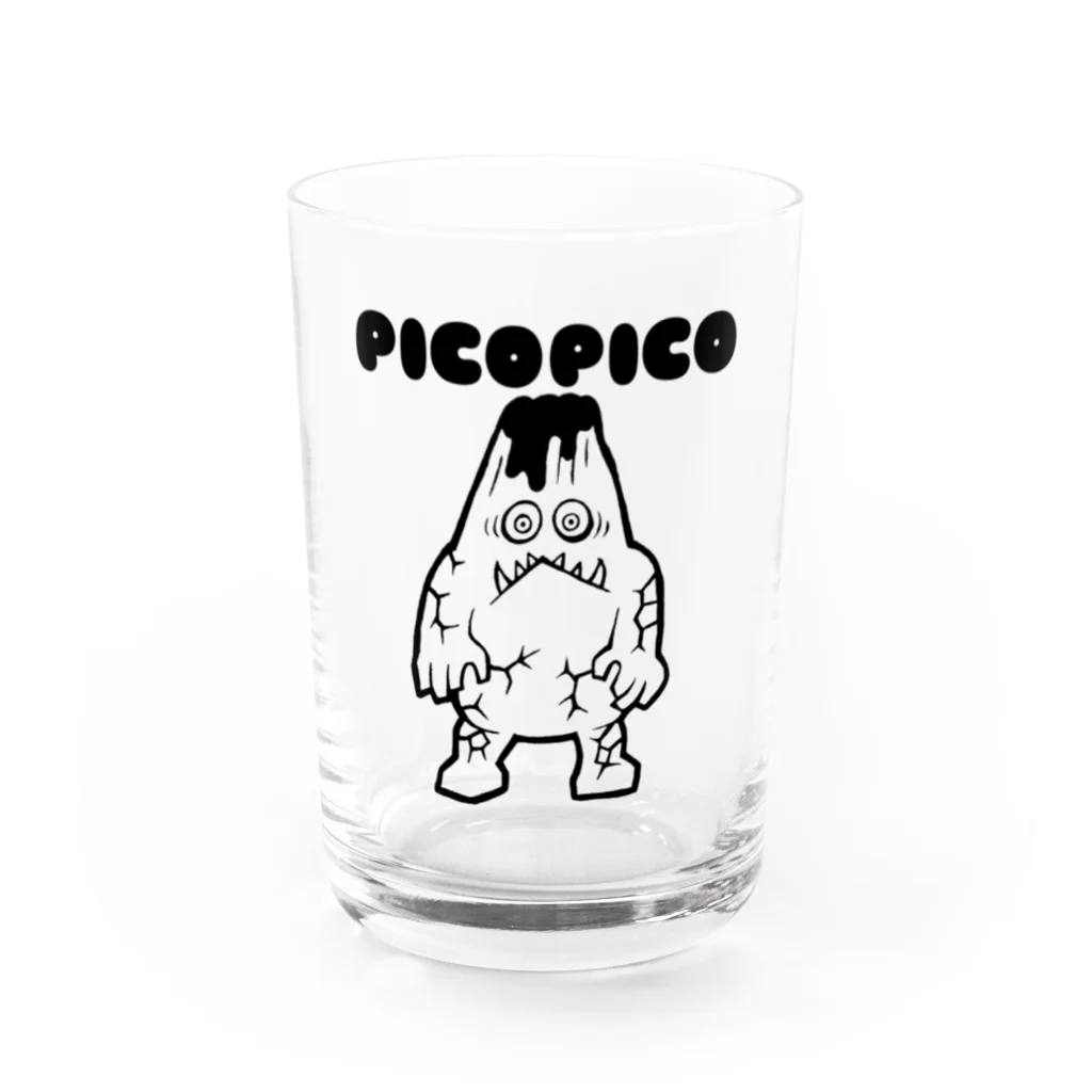 PICOPICOのヨーガス Water Glass :front