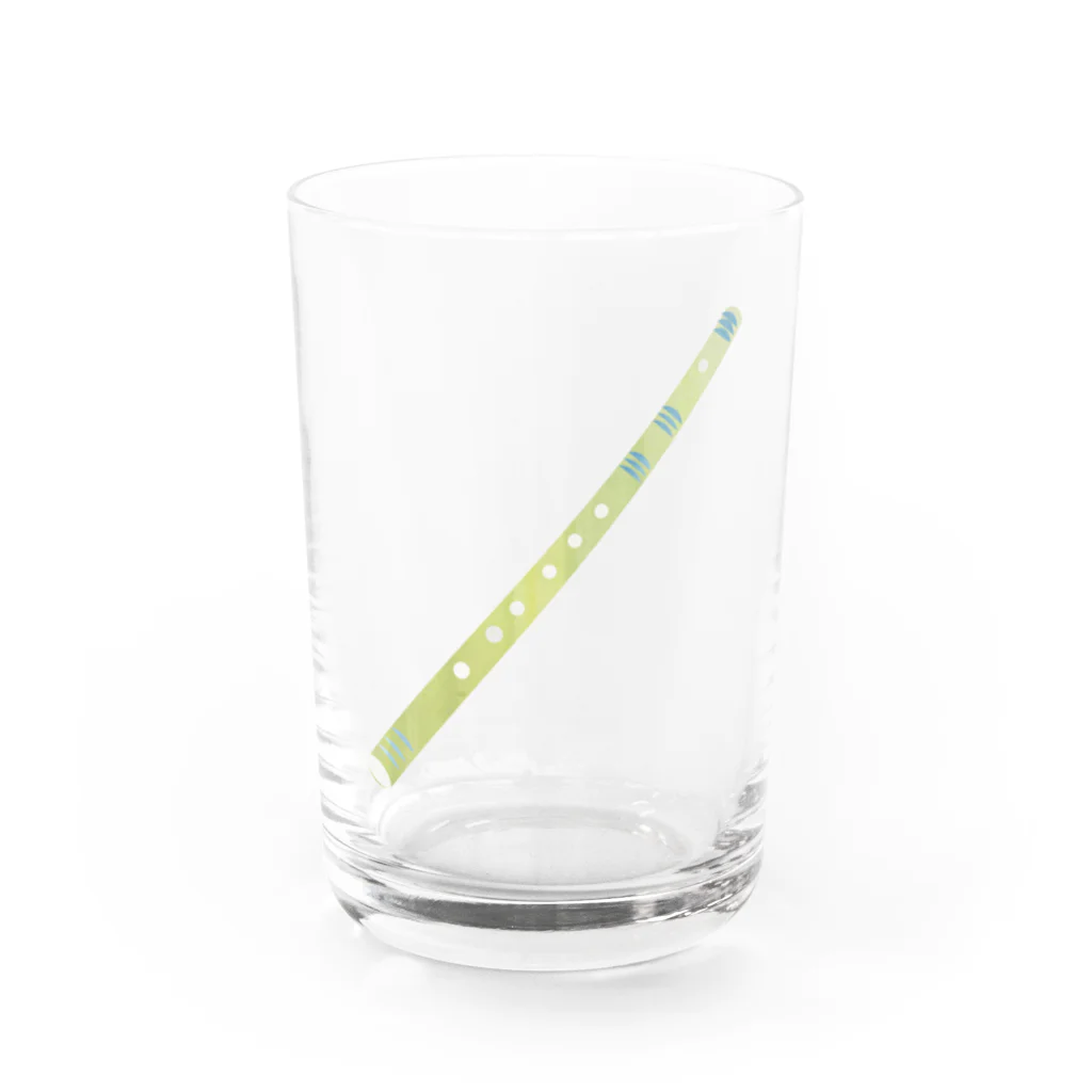 Ruchiのバーンスリーきみどり色 Water Glass :front