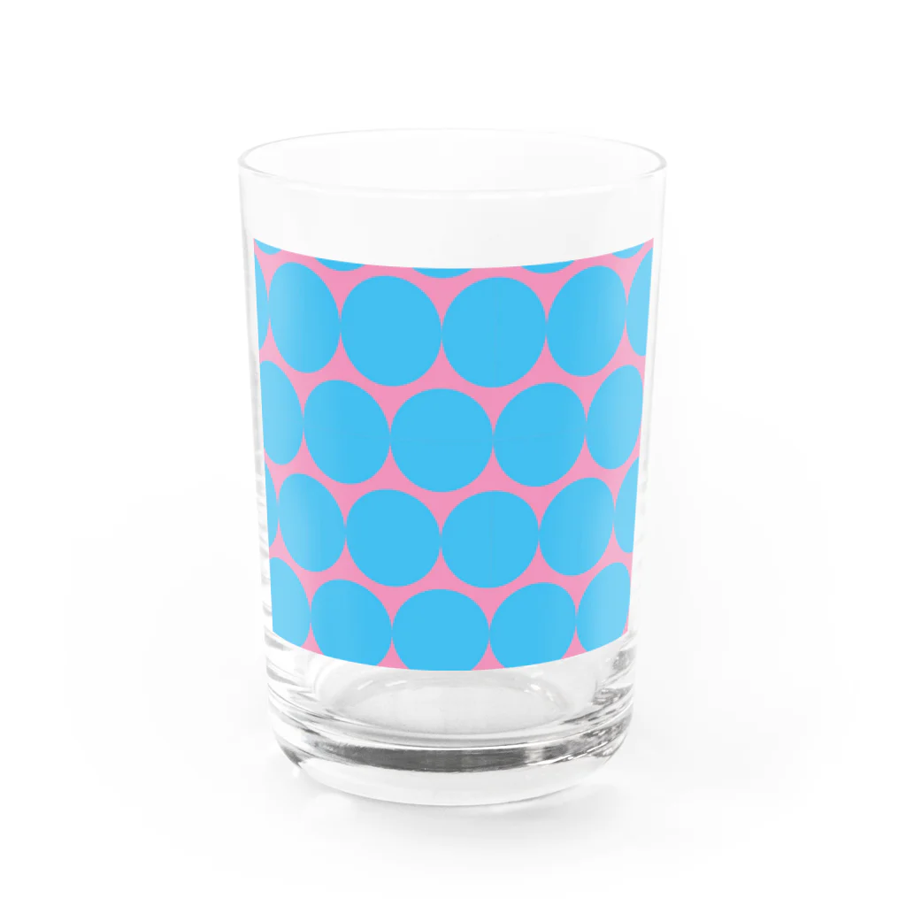 鳥式ナグの水玉模様 Water Glass :front