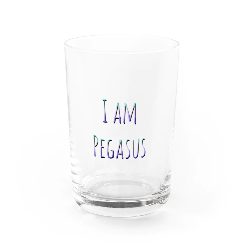 hockyのペガサス   Pegasus  Water Glass :front