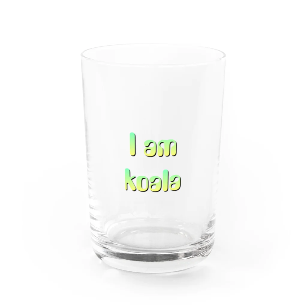 hockyのコアラ koala Water Glass :front