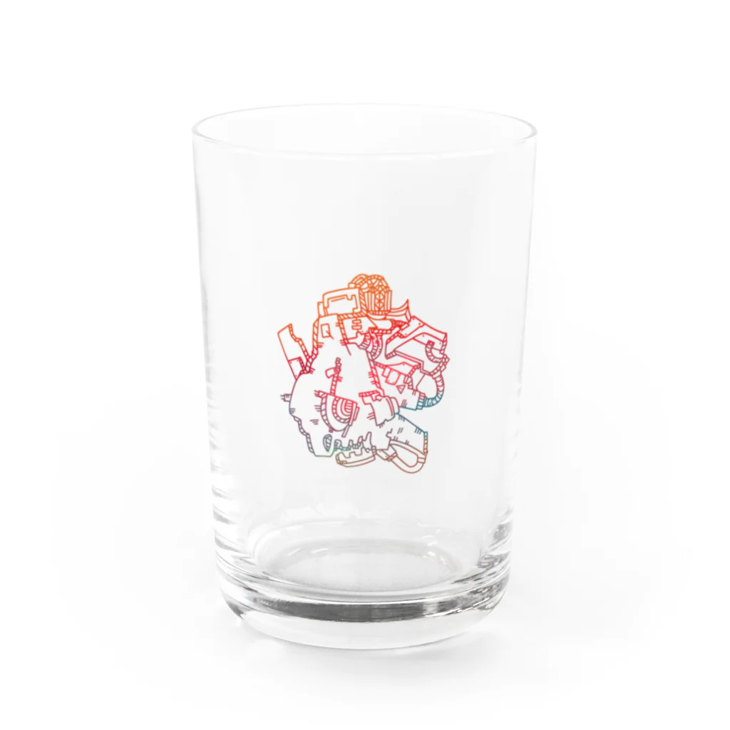 ゆめごこちのキカイドクロ Water Glass :front