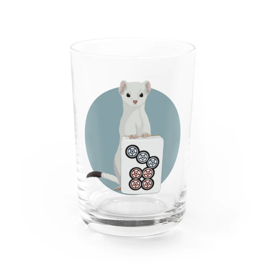 Laminaの白鼬×七筒 グラス前面
