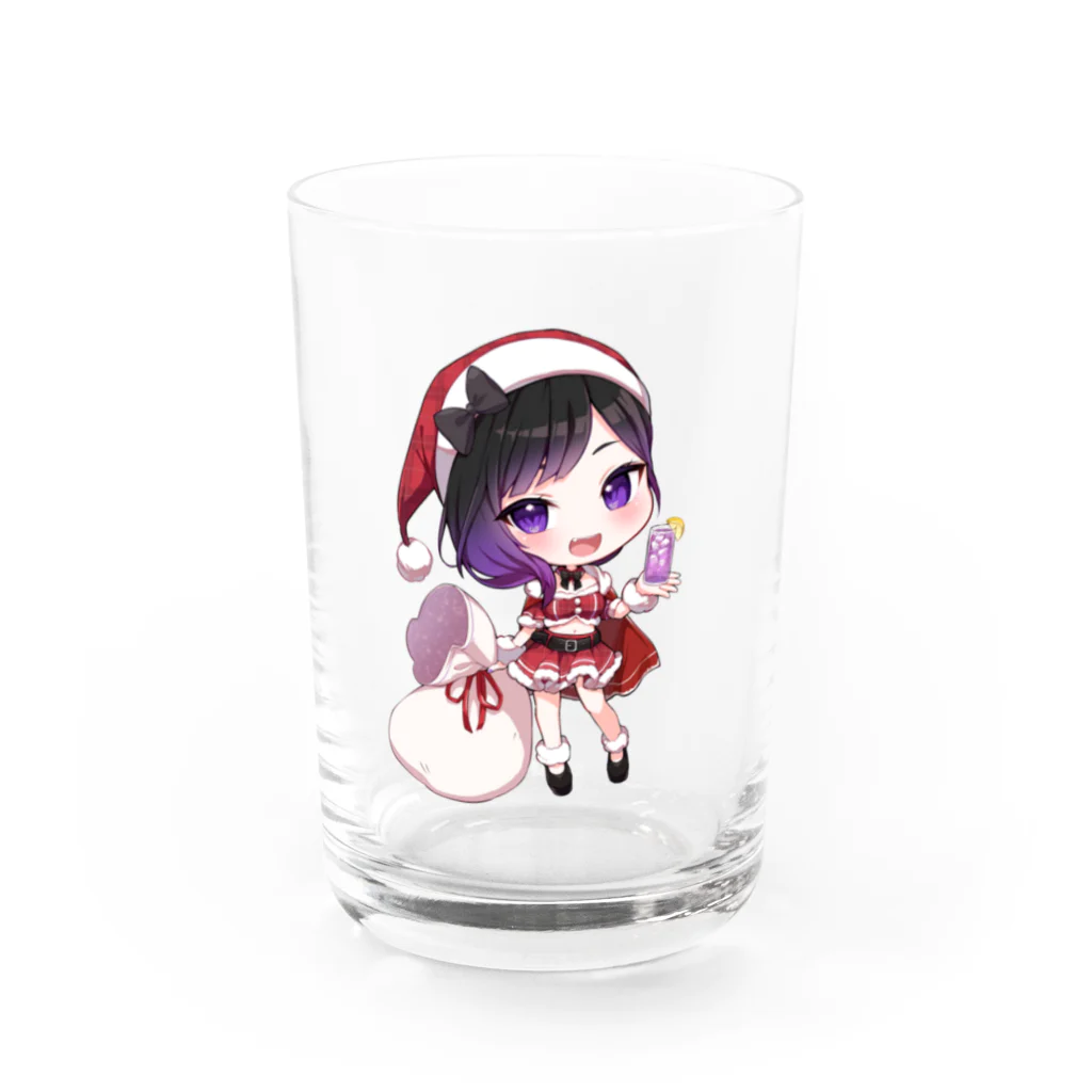 スナック酒呑🥃😈の12月分アクキー絵グッズ🥃😈 Water Glass :front