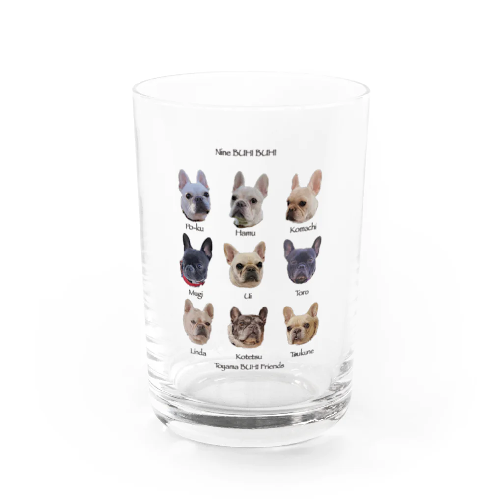 ういの部屋のNine BUHI Water Glass :front