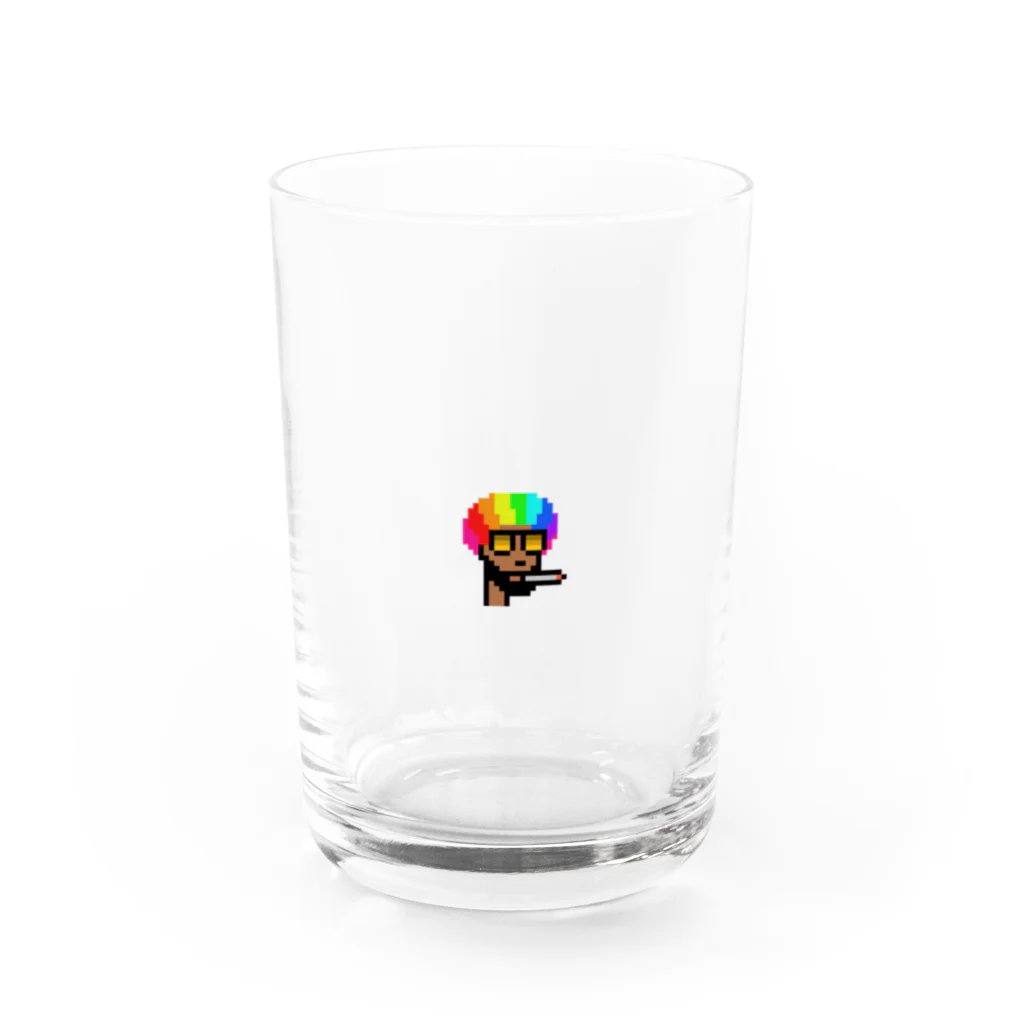 NFTX - NFT ART ExhibitionのNFT "Punks" Water Glass :front