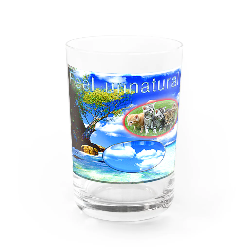 サクサクカーニバルの新しい夢 Water Glass :front