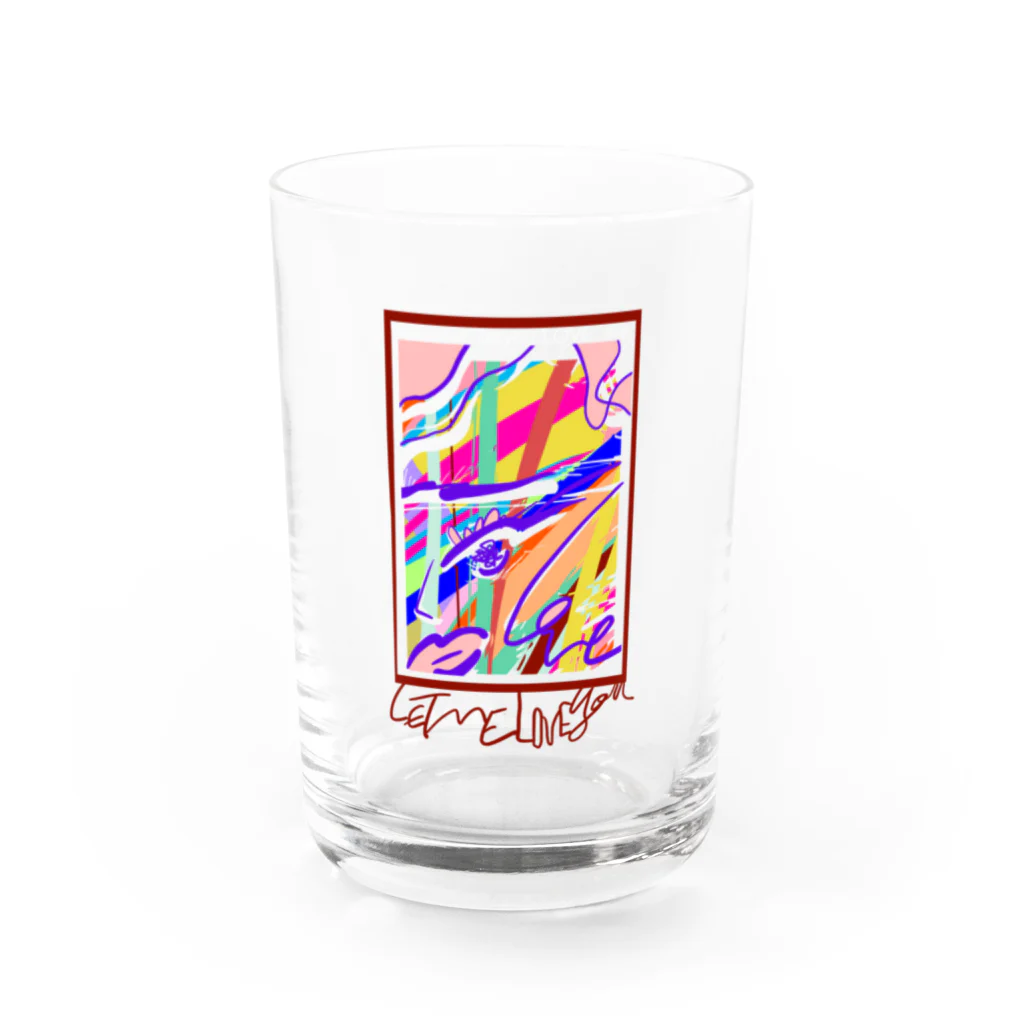 F.W.W.のVday Water Glass :front