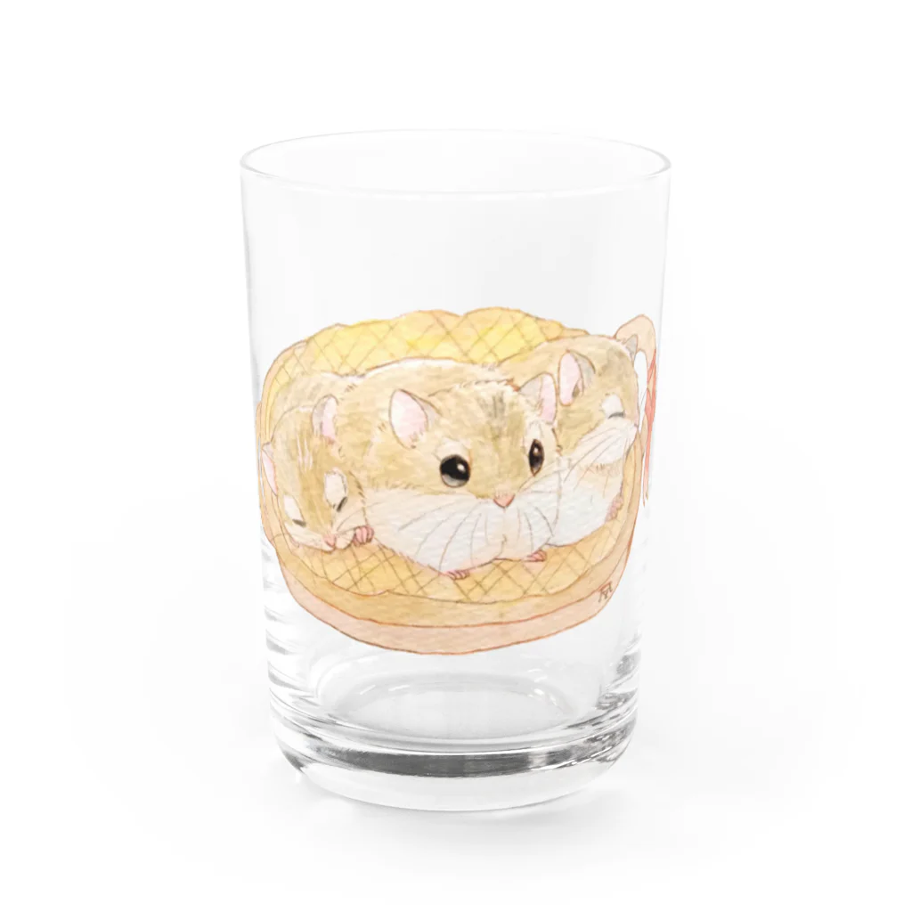 ふるふる工房③のロボ3兄弟 Water Glass :front