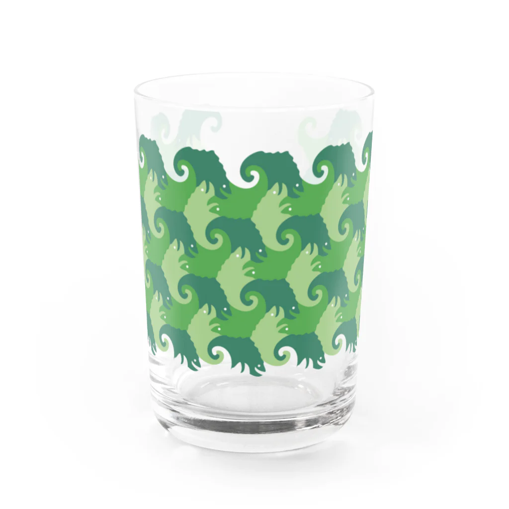 Design Labのカメレオン　カラー　Type1 Water Glass :front