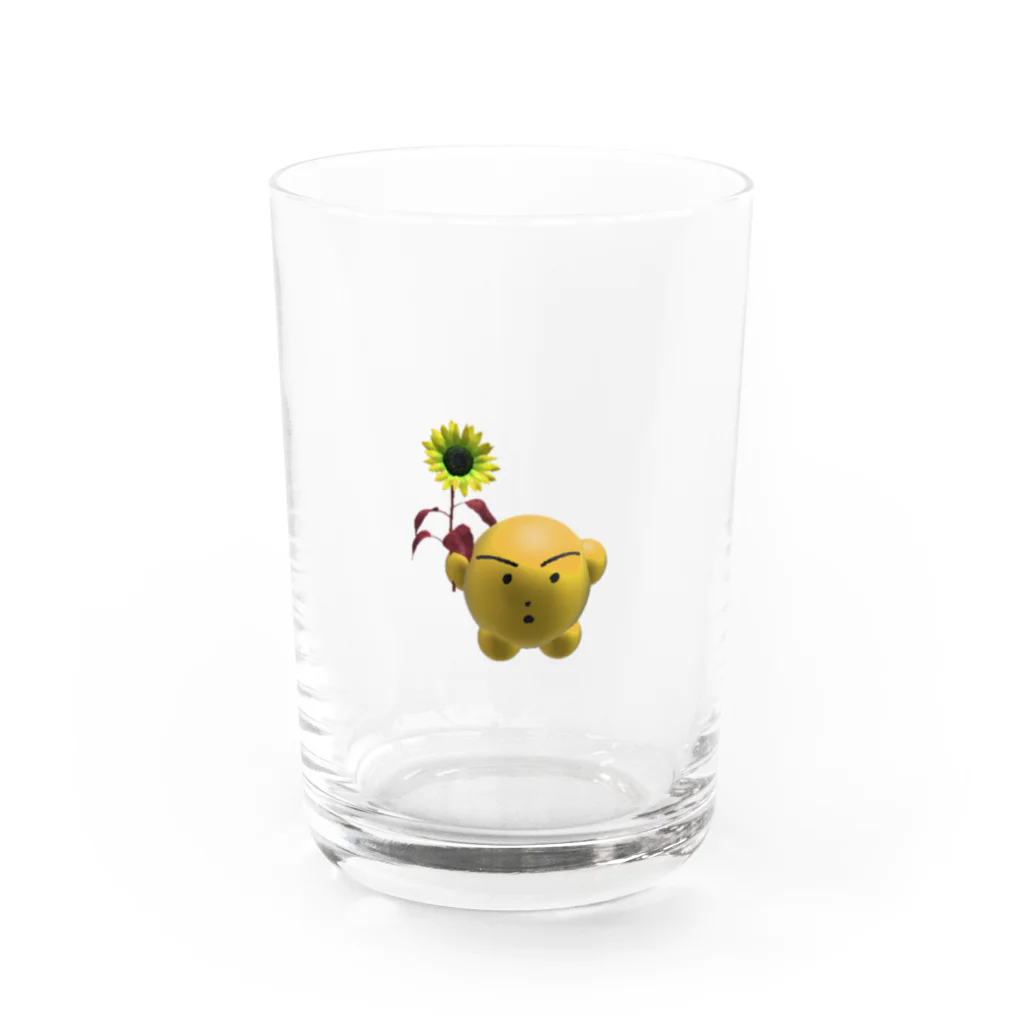 にゃんの3Dだこちて Water Glass :front