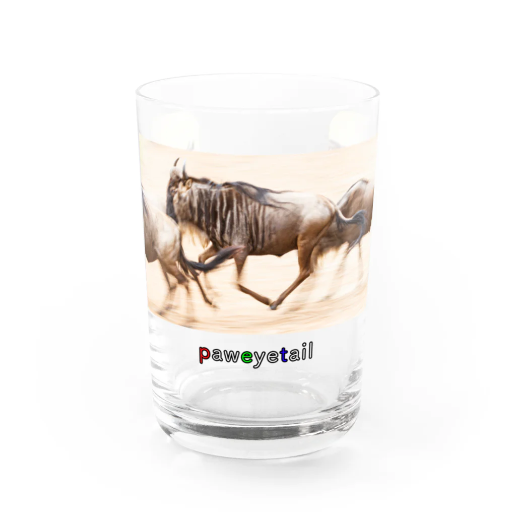 paweyetailのヌーい… ドン！ Water Glass :front