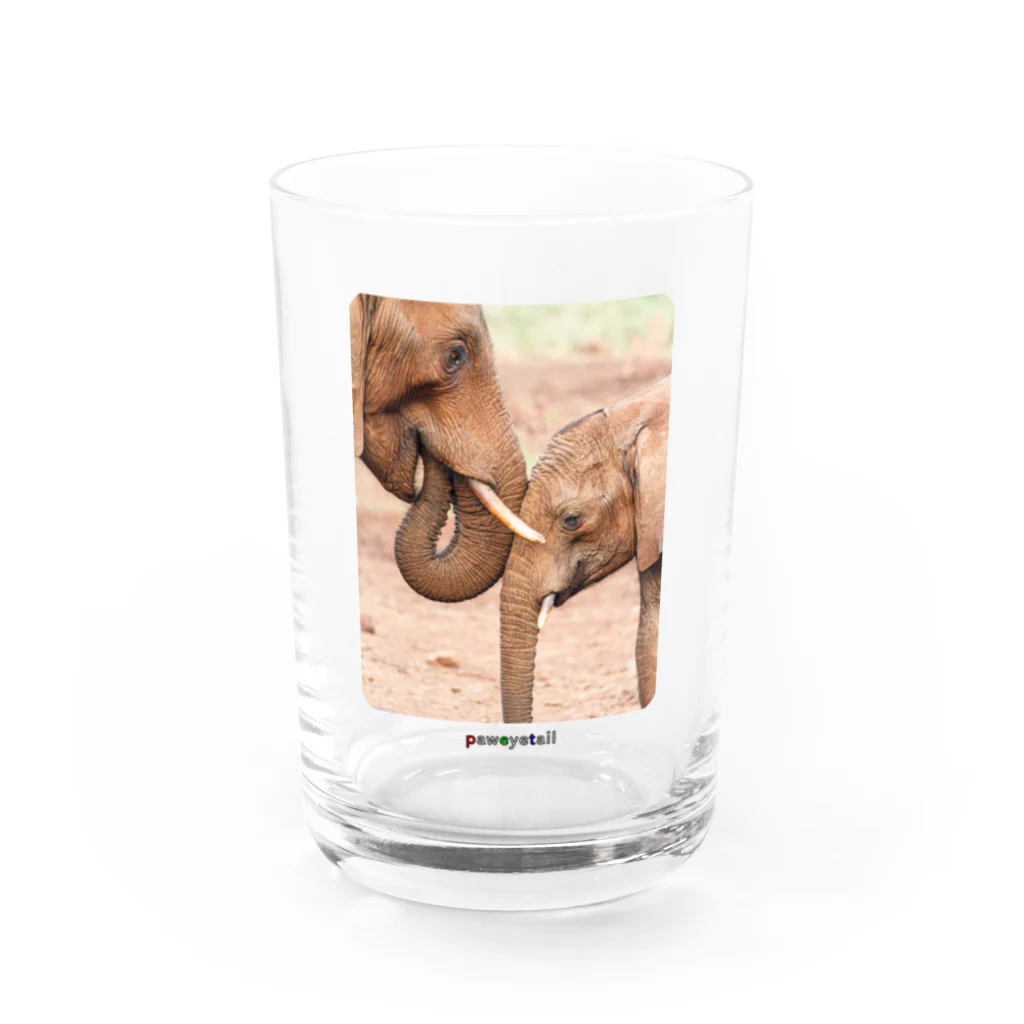 paweyetailのlove - link - life Water Glass :front