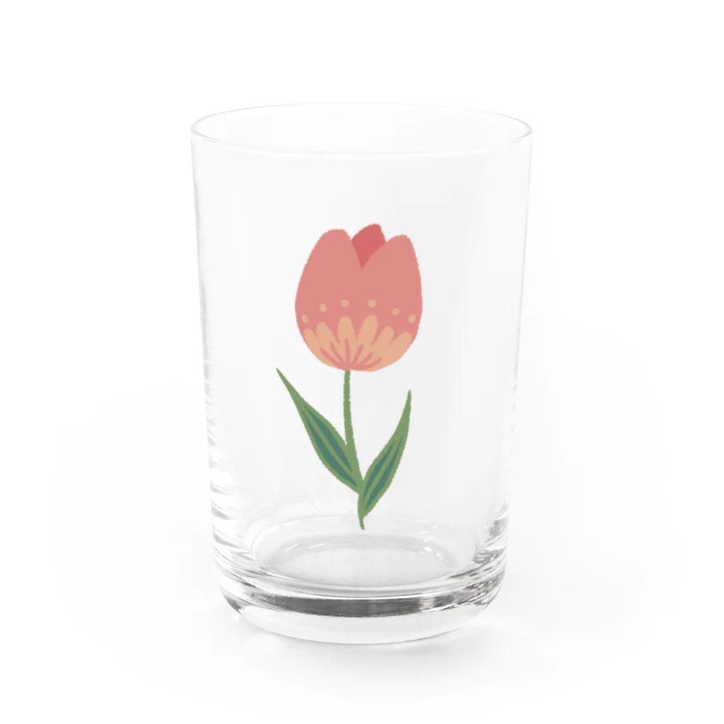 poeticton のTulip Water Glass :front