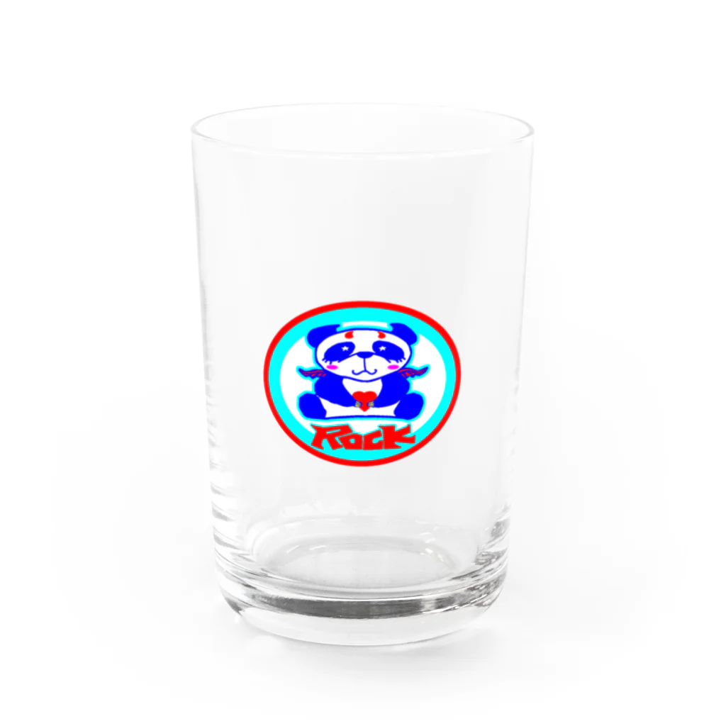 オクサバットのロックパンダ弐 Water Glass :front