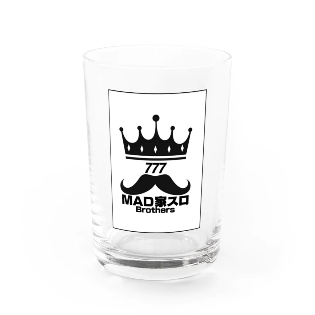 マニーハニーのMAD家スロブラザーズ Water Glass :front