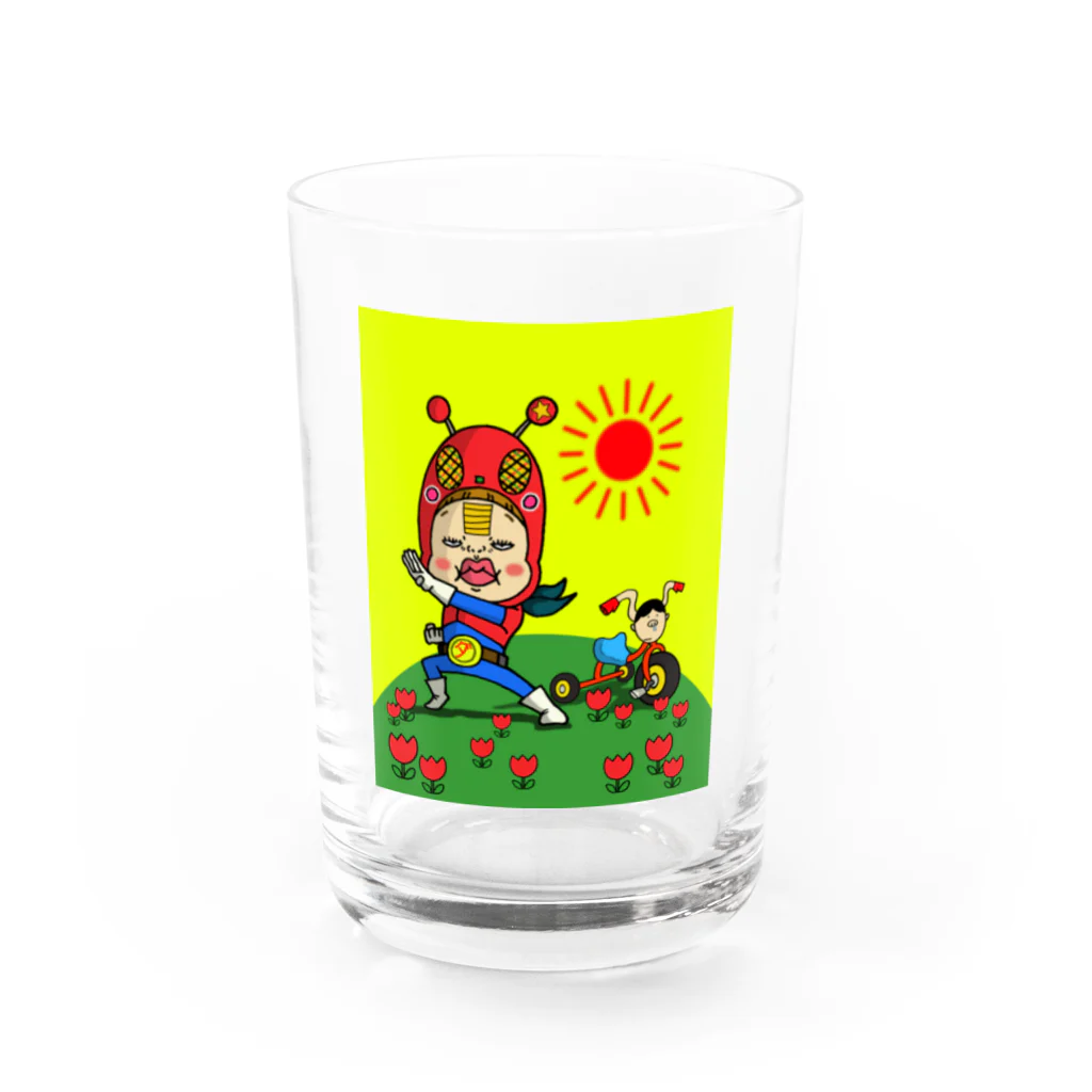 Siderunの館 B2のダサインダーだよ！さげみちゃん Water Glass :front