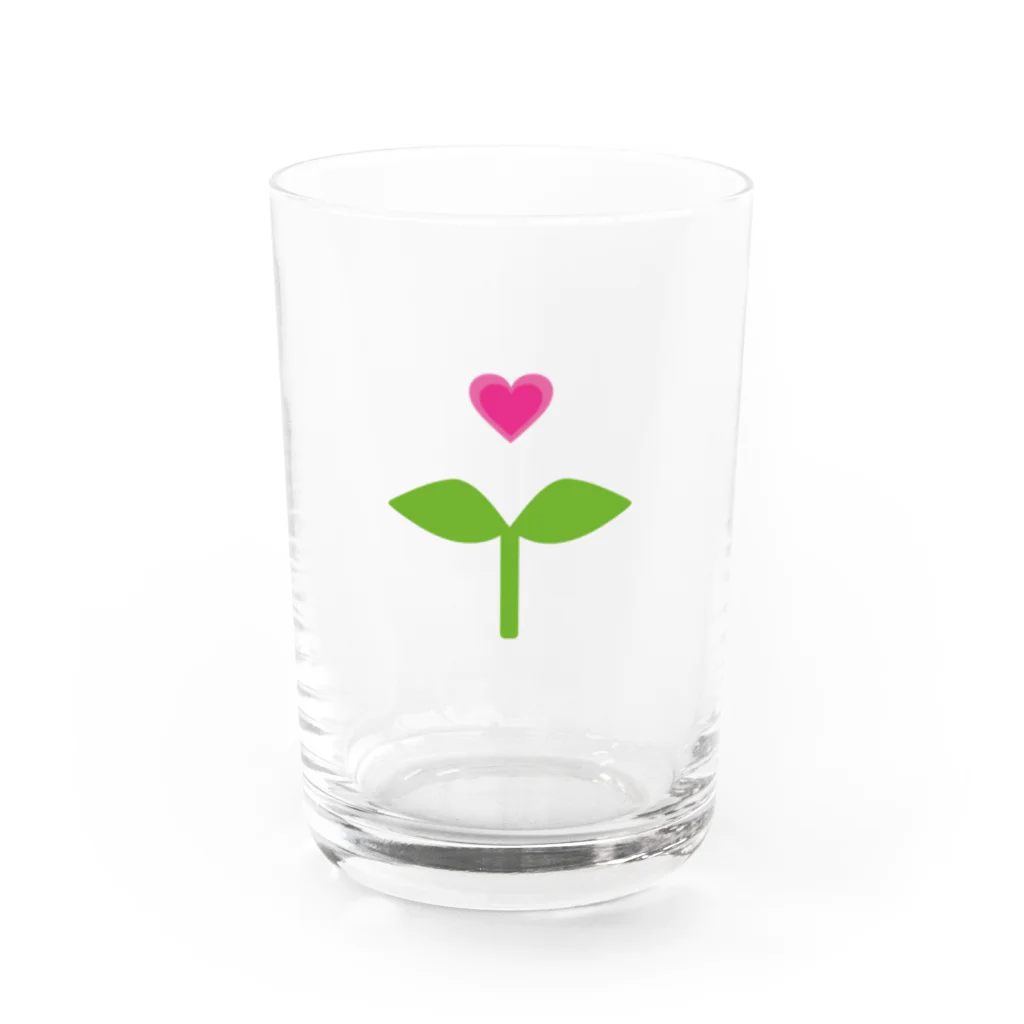 hiori-coco.shopの花芽 Water Glass :front