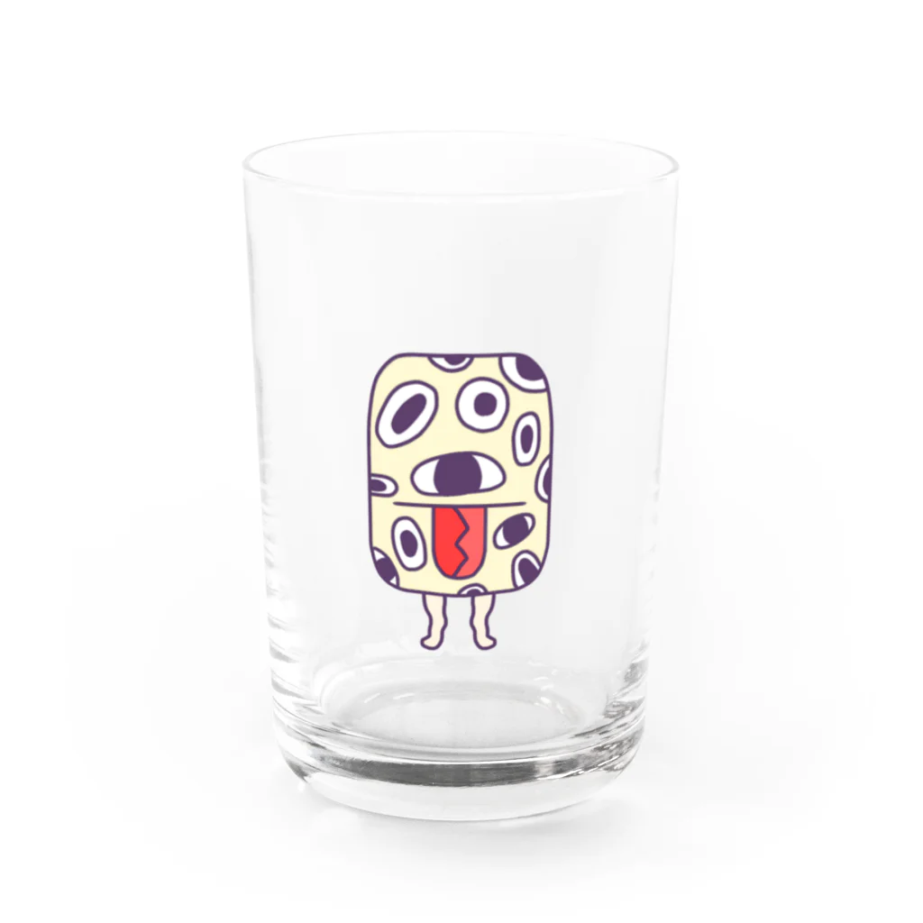 うちゅうじんぐみのうちゅうじんぐみ たたくん。 Water Glass :front