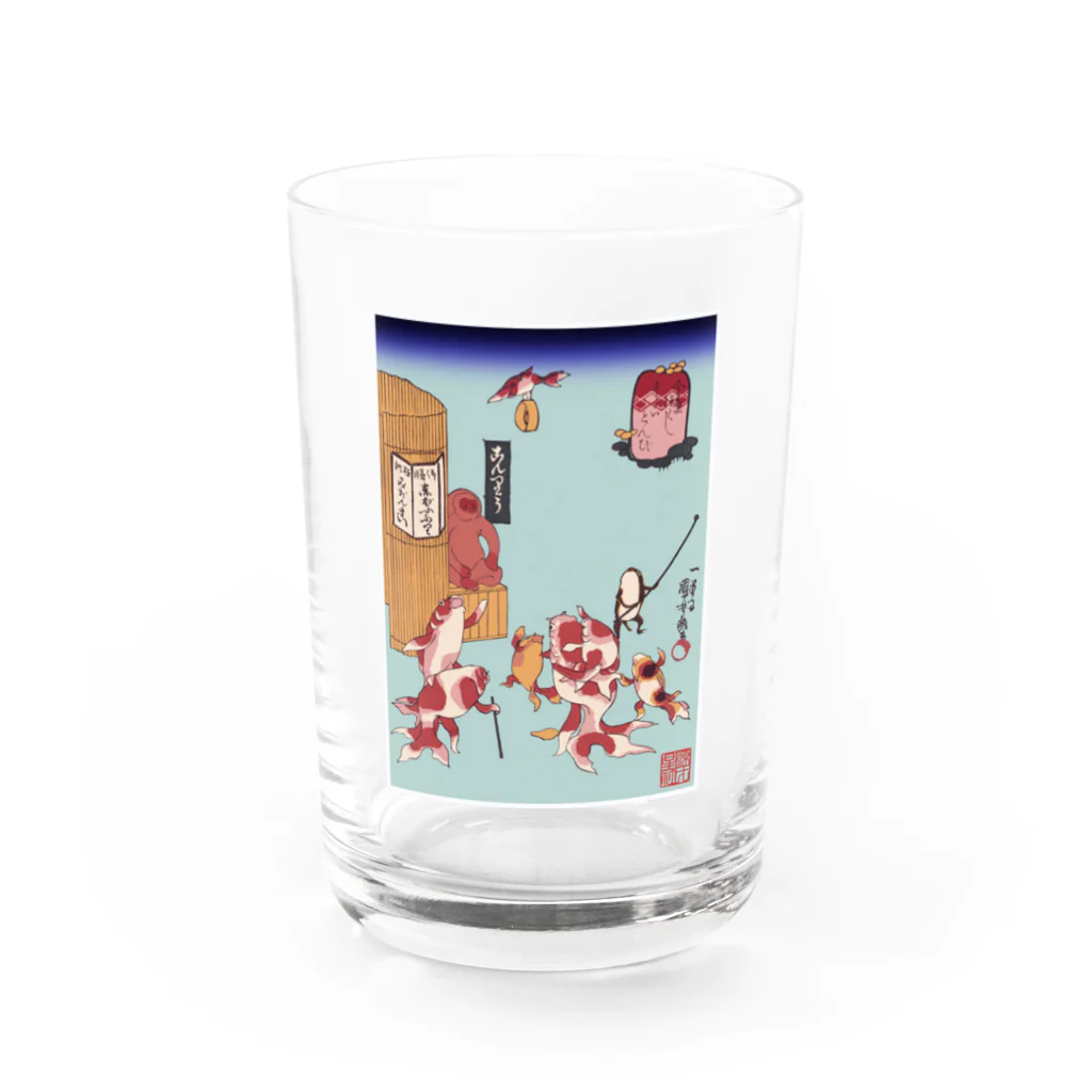 Rigelの金魚づくし さらいとんび Water Glass :front