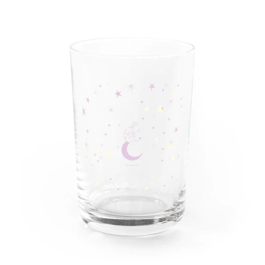 生活情報誌シュシュのうさぎのミミ・メルシュ Water Glass :front